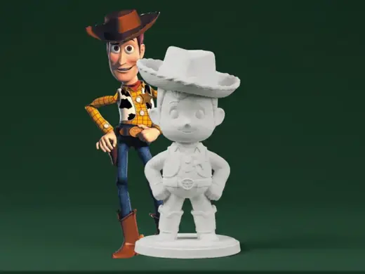 Woody - Toy Story Chibi Figurine