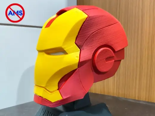 NO AMS | Mini Iron Man Helmet Desk Toy Showpiece