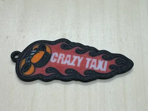 Crazy Taxi Key chain Portachiavi