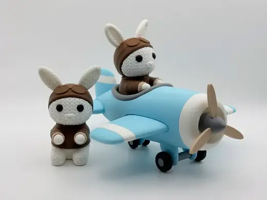 Conejito Aviador - Avión Modular