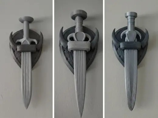 The Odyssey Swords + Holder