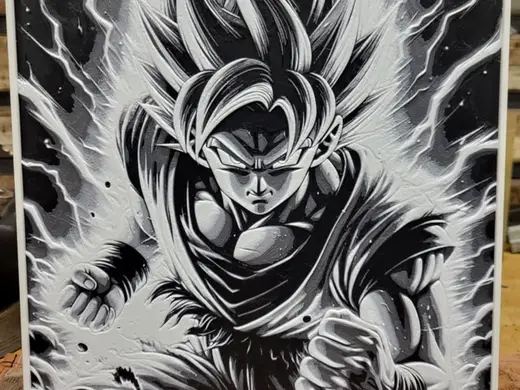 Goku Super Saiyan Hueforge