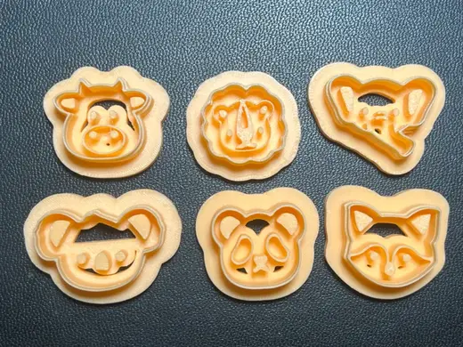 Design 102 : Cute Animals for Polymer Clay Cutters