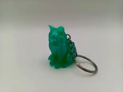 Ragdoll Cat Keychain