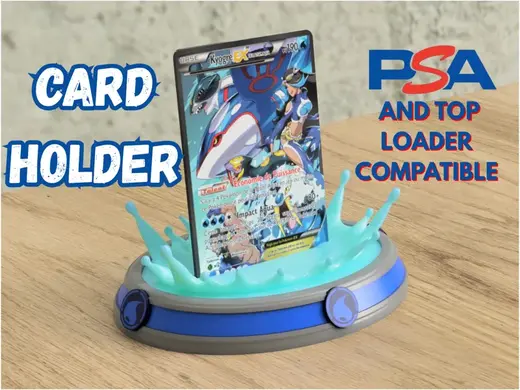 WATER SPLASH - CARD HOLDER POKEMON- SEPARATE PARTS