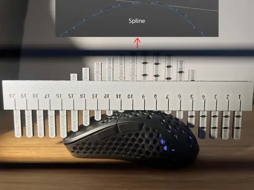 Curve Measurement tool, copy curvature of part into x,y coordinates