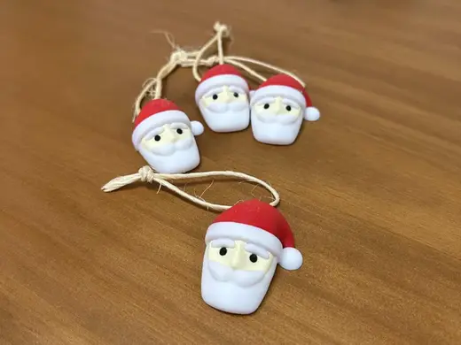 Santa Claus Pendant - Christmas Tree Ornament