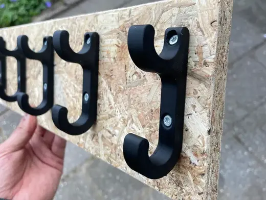 simple double coat hook
