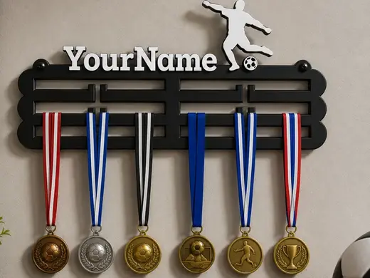 Football Medal Hanger (no AMS)