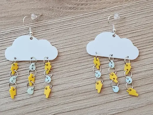 Thunderstorm Earrings
