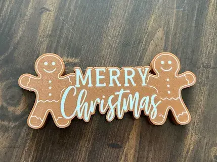 Merry Christmas Gingerbread men