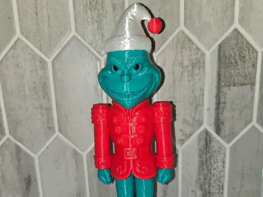 Grinch-Inspired Toy Soldier