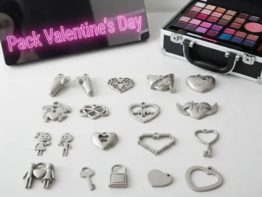 PACK LLAVEROS & COLGANTES - VALENTINES DAY