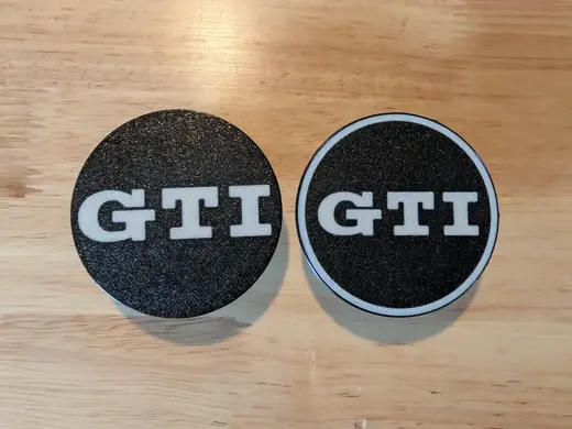VW GTI-Floating Centercap (55mm Hub / 65mm Cap)