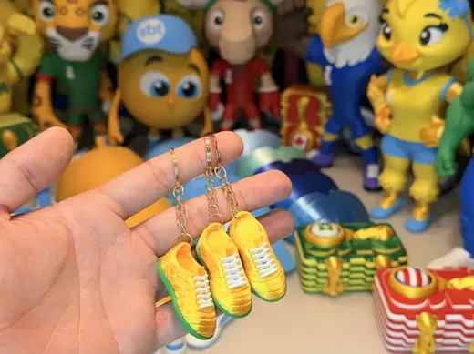 Chuteira Chaveirinho Oficial TodoDia3D