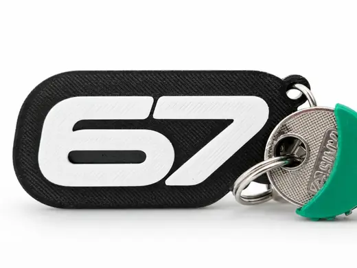 Keychain – Two Digits, Big Energy
