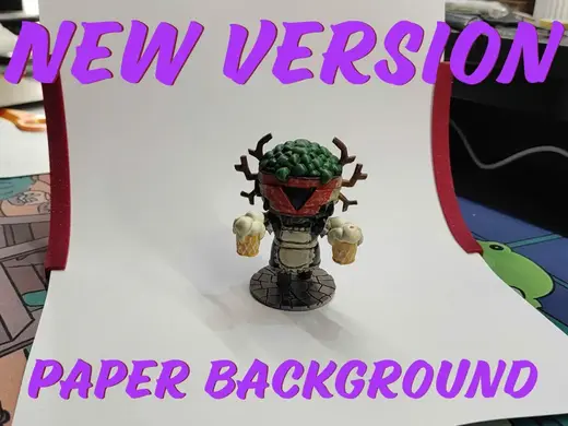 Paper photo background V2