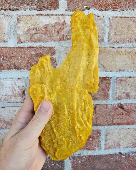 1:2Dimension_Gold_Nugget_HandOfFaith_1980_Vic_27Kg