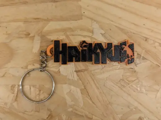 Haikiyuu Keychain Embossed