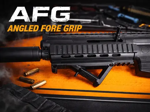AFG Angled Fore Grip Ergonomic Picatinny Foregrip