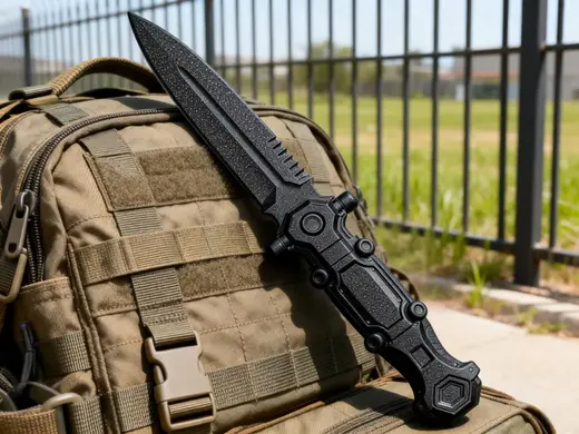 Rivet-Mech Sawtooth Tactical Dagger