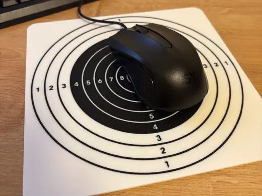 Zielscheiben Mousepad