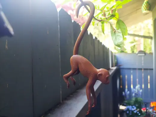 Plant Hanging Monkeys Animal Figurine
