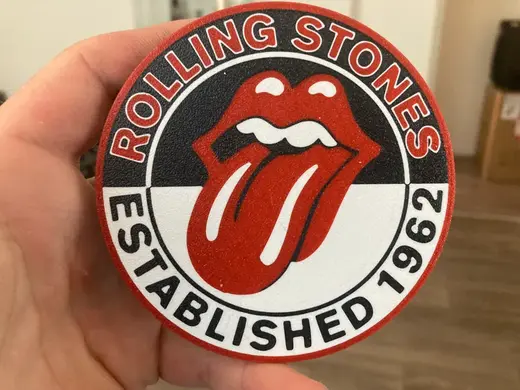 Rolling Stones Established 1962 coaster