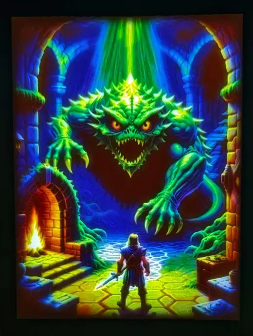 Lithophane | Trying to Stop Me | Fantasy Art