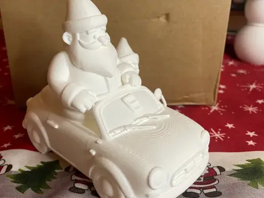 voiture du père noël