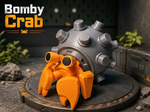 Bomby Crab – Cute Articulated Companion