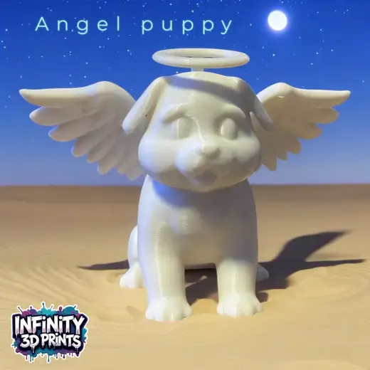 puppy halo angel