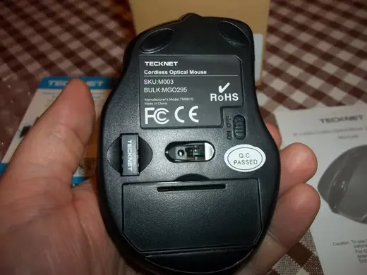 BATTERY COVER FOR MOUSE WIRELESS TECHNET M003