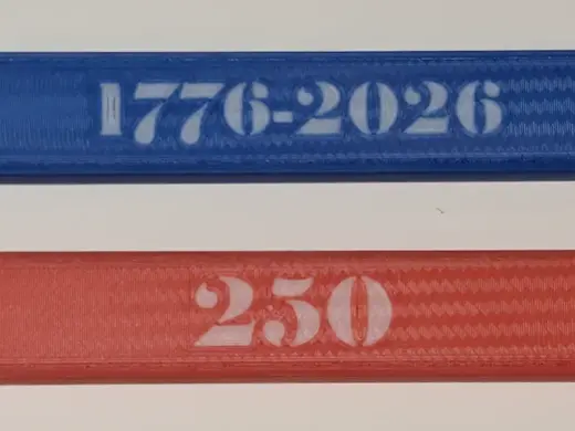 250th anniversary picatinny rail cover