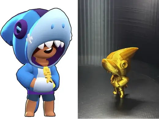 BrawlStars - Leon Shark