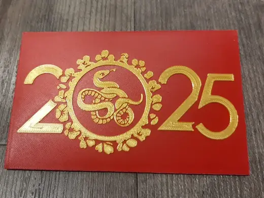 Chinese New Year envelope 2025