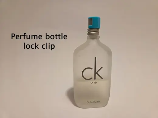 CK perfume bottle lock clip - Calvin Klein 50 ml
