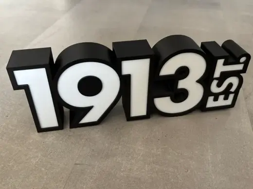 1913 display piece/lightbox - PSV Eindhoven
