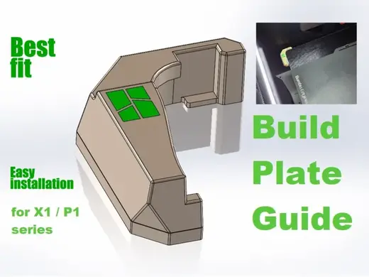 Build Plate Guide for X1C / X1E / P1 series