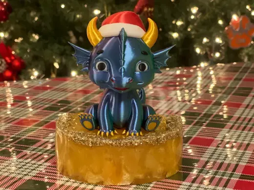 Christmas Chibi Dragon
