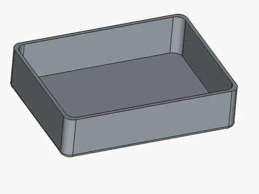 Schale 10x75x2,5cm
