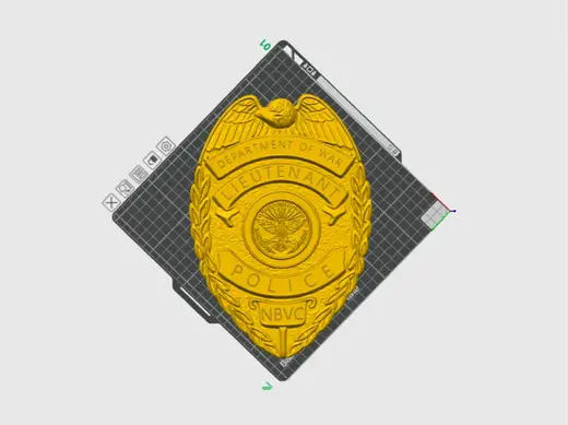 Navy DOD Lieutenant Badge for wall or door