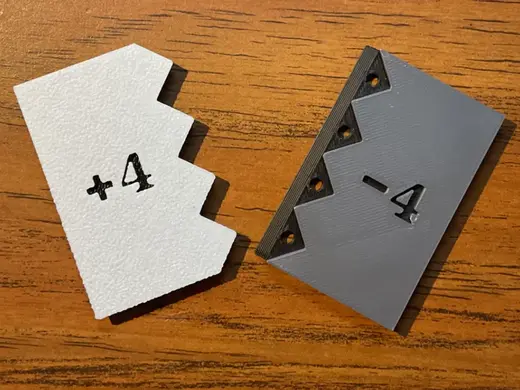 Ionic Bonding Puzzle Pieces: +4 and -4 ions