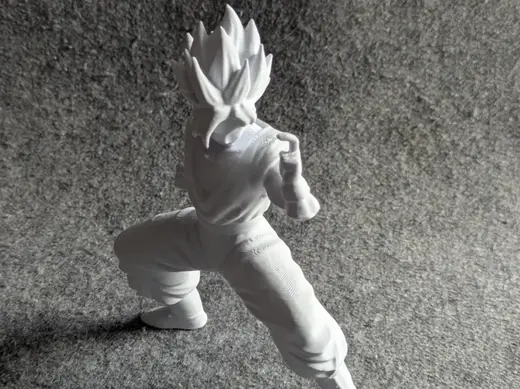 Goku - modèle scanné avec Creality Otter