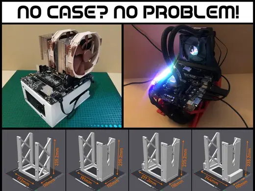 MATX Test Bed - Fits an ATX PSU