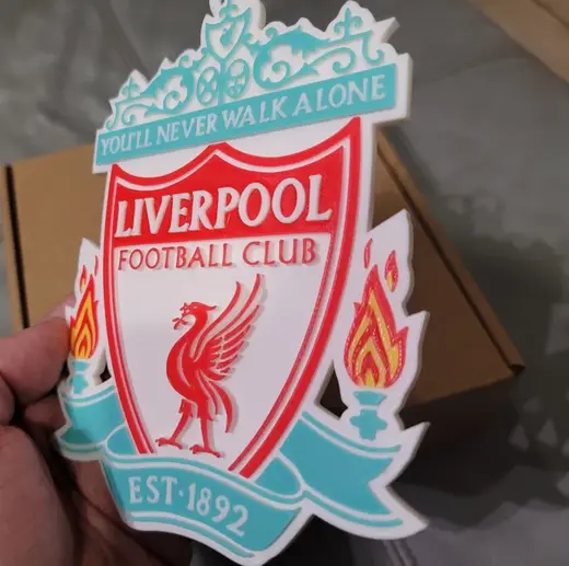 LIVERPOOL FC w/ LOOP 3d Logo 180mm series