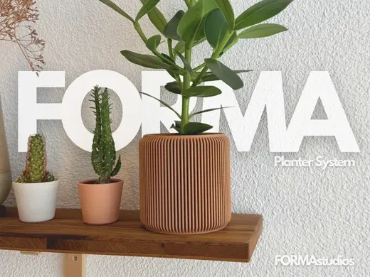 FORMA Planter System – with hidden Drip Tray