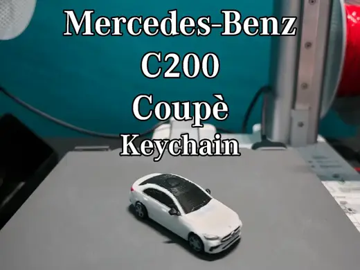 Mercedes C200 Coupè Keychain (PIP WW Vortek)