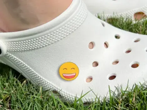 Smiley Face Emoji Croc Shoe Charm (Jibbitz)