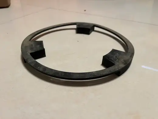 Heavy-duty flower pot feet for ventilation D200